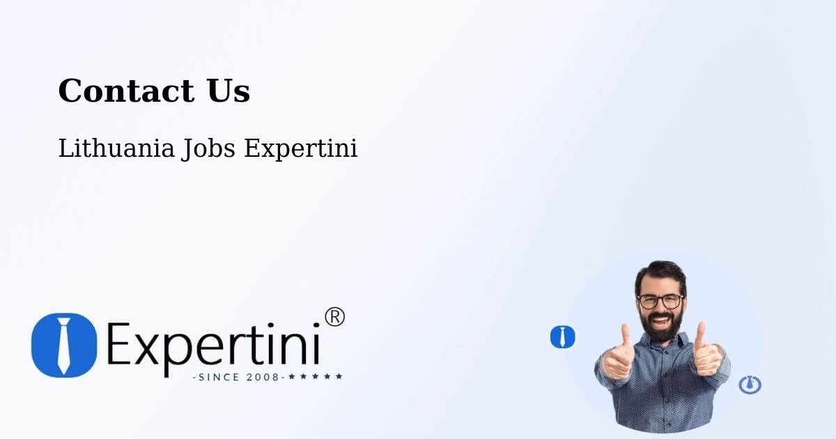 Contact Expertini – Lithuania - Lithuania Jobs Expertini