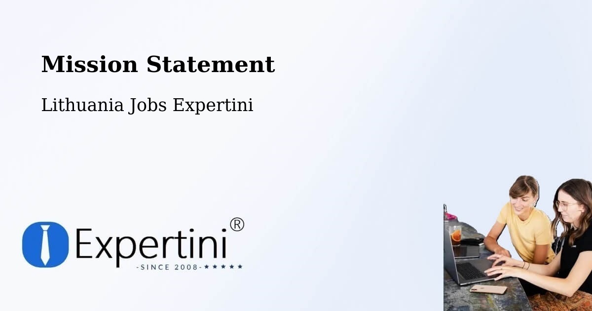 Corporate Mission – Lithuania - Lithuania Jobs Expertini