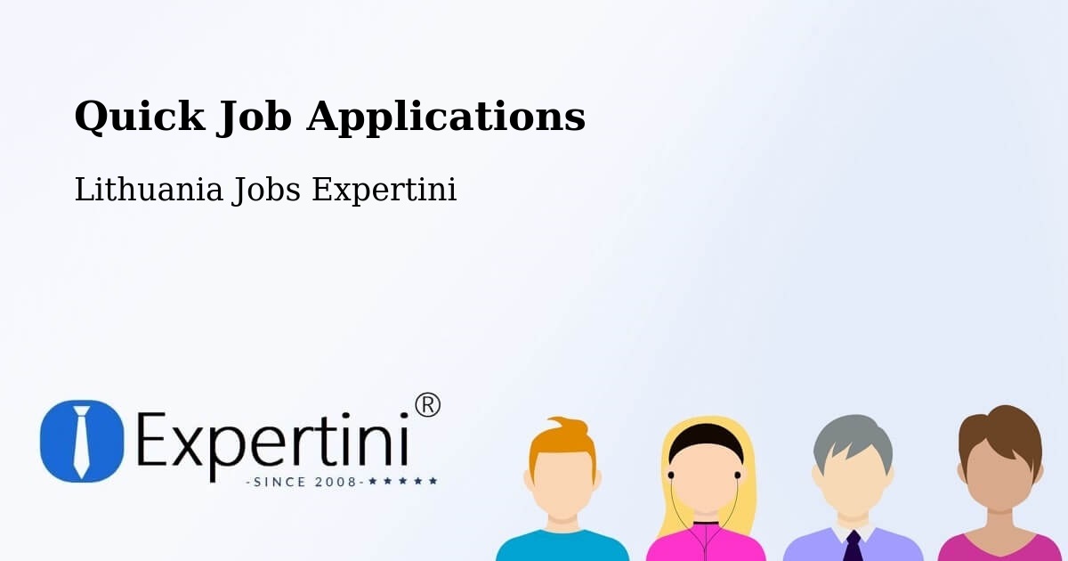 Quick Apply Feature – Lithuania - Lithuania Jobs Expertini