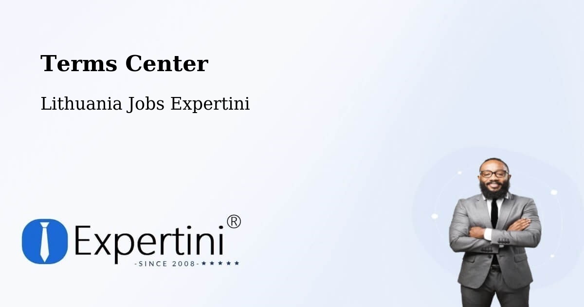 Terms of Service – Lithuania - Lithuania Jobs Expertini